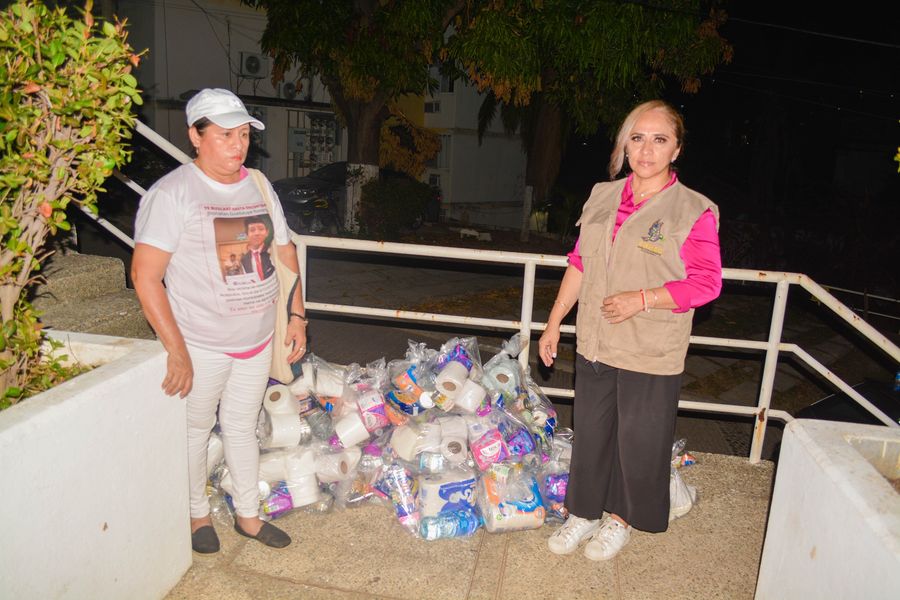 La maestra Cecilia Narciso Gaytán presidenta de la CDHEG realizó la