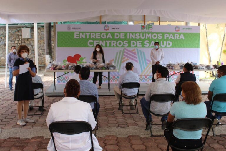 ENTREGA MERCEDES CALVO INSUMOS MÉDICOS DONADOS POR LA ONU A CENTROS DE SALUD PARA HACER FRENTE AL COVID-19