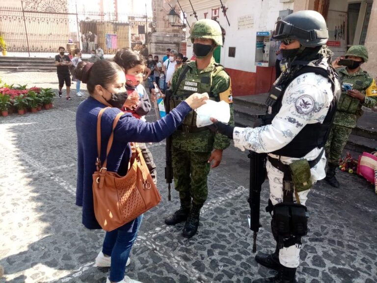 ELEMENTOS DE LA SEDENA Y GUARDIA NACIONAL SE SUMAN A LAS ACCIONES CONTRA EL COVID-19, EN LA REGIÓN NORTE