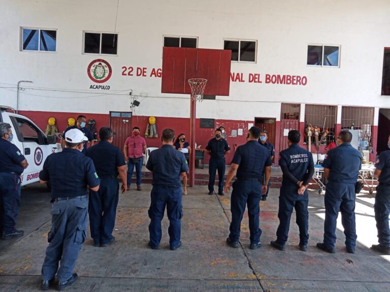 Imparte la SSP conferencia Cultura del Buen Trato a Bomberos de Acapulco