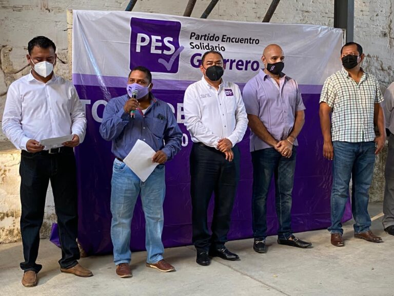 Tomas de Protesta Ciudadanas del PES Guerrero en Acapulco
