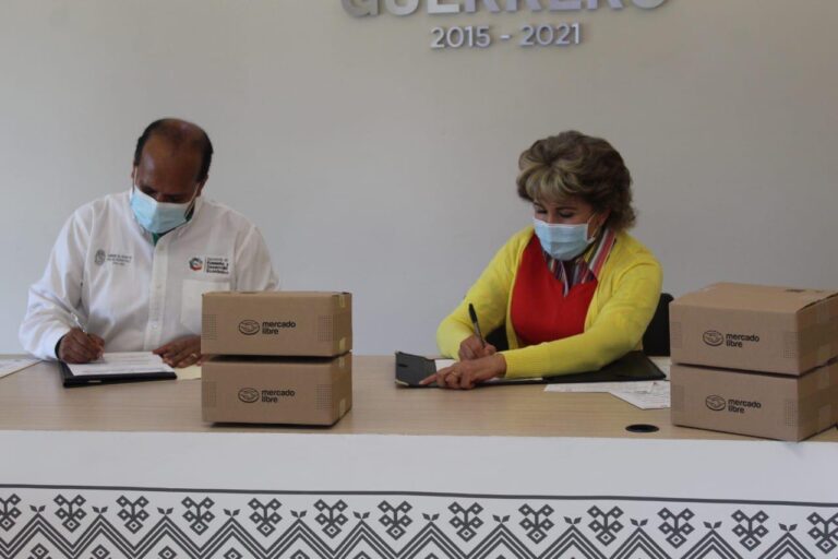 SECRETARÍA DE DESARROLLO ECONÓMICO Y DIF GUERRERO FIRMAN CONVENIO PARA LA VENTA DE PRODUCTOS GUERRERENSES A TRAVÉS DE MERCADO LIBRE