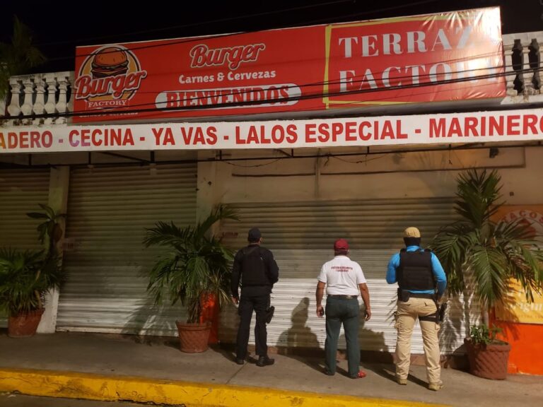 Clausuran establecimiento por exceder horario de servicio