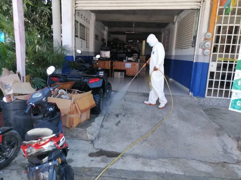 Retoman en Tecpan brigadas de desinfección contra COVID-19, por aumento de personas infectadas