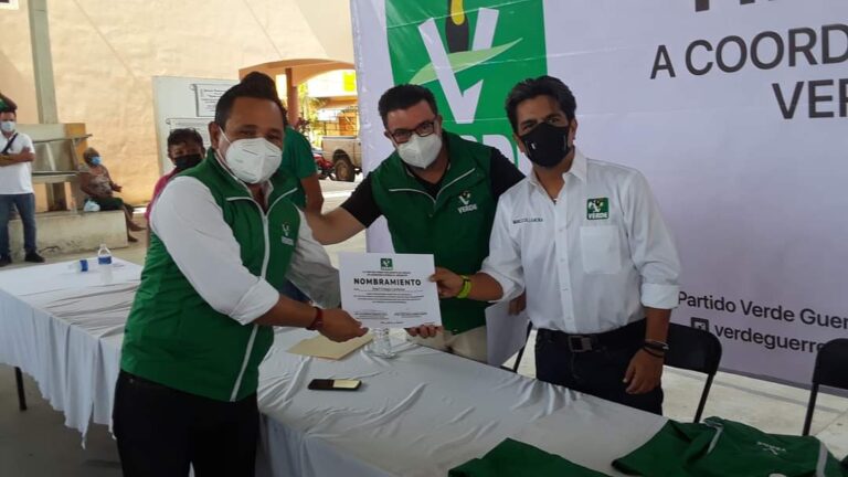 MARQUELIA GRO TOMA DE PROTESTA A COORDINADORES MUNICIPALES DEL VERDE ECOLOGISTA DE MÉXICO RAUL URANGA