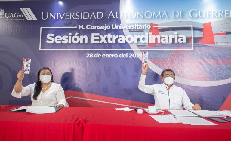 APLAZA EL CONSEJO UNIVERSITARIO LAS ELECCIONES EN LA UAGro PARA NO EXPONER LA SALUD DE LOS UNIVERSITARIOS