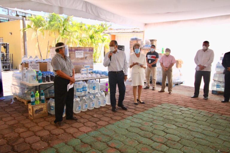 ENVÍA GOBIERNO DE GUERRERO INSUMOS DONADOS POR EMPRESAS A HOSPITALES COVID