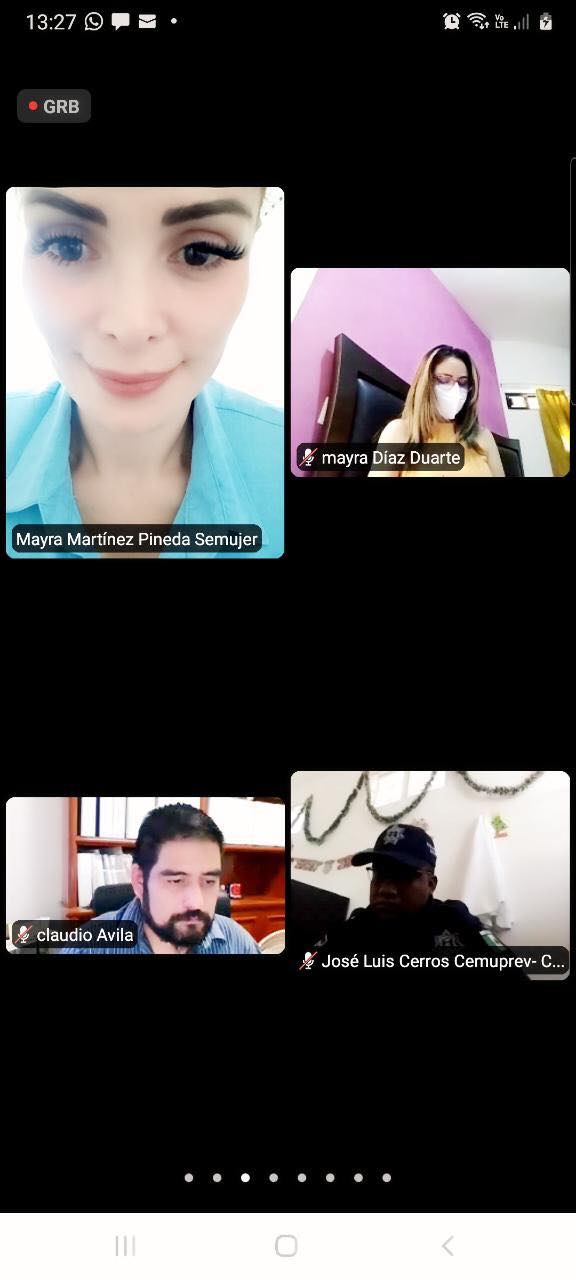 REALIZA SEMUJER REUNIÓN DE COORDINACIÓN MUNICIPAL PARA LA ATENCIÓN A LA VIOLENCIA Y EL BIENESTAR DE LAS MUJERES DE CHILAPA