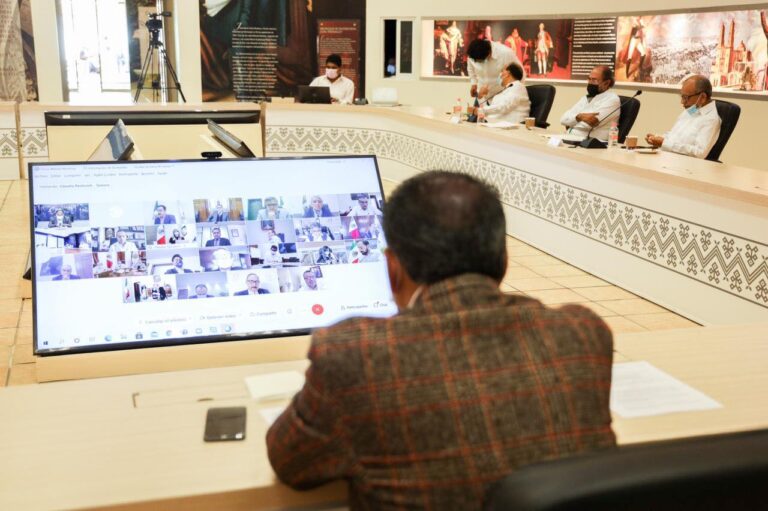 PARTICIPA HÉCTOR ASTUDILLO EN REUNIÓN DE CONAGO CON FUNCIONARIOS FEDERALES PARA DAR SEGUIMIENTO AL PROGRAMA DE VACUNACIÓN CONTRA COVID-19