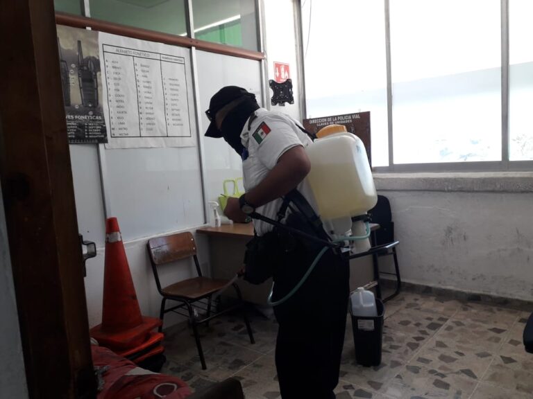 Garantiza SSP protección sanitaria para ciudadanos y sus trabajadores