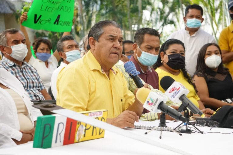 Corrientes del PRD Guerrero respaldan a Víctor Aguirre como candidato de alianza PRD-PRI en Acapulco