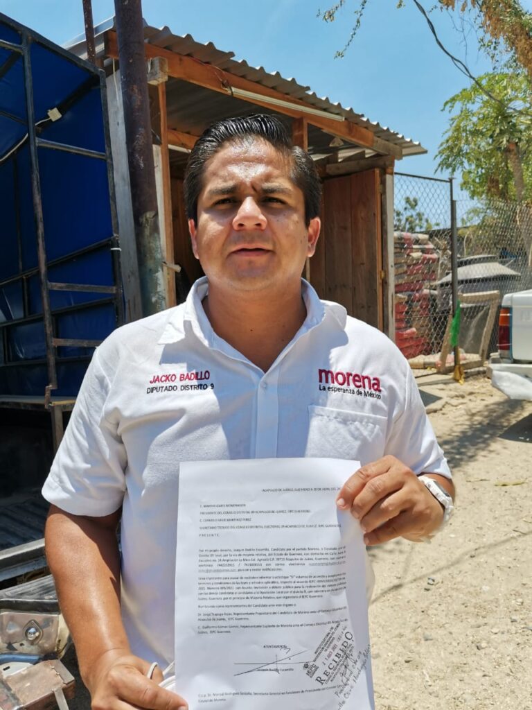 Aprueba IEPC debate público propuesto por Jacko Badillo entre candidatos al Distrito 09 local