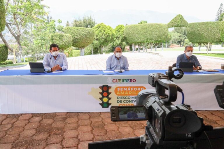 EL VIERNES DARÁN A CONOCER POSIBLE CAMBIO DE COLOR DE SEMÁFORO EPIDEMIOLÓGICO PARA GUERRERO