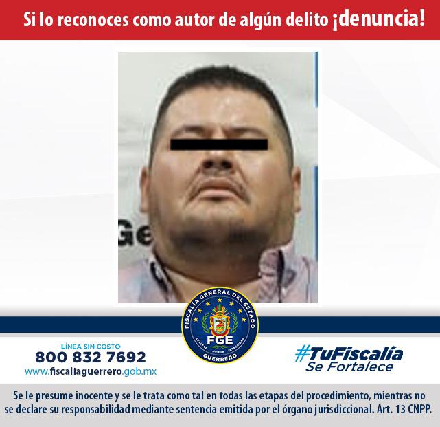Fiscalía de Guerrero en coordinación con SEMAR, CONASE y Guardia Nacional, detiene a Héctor «N», alias “el Colin y/o el gordo”.