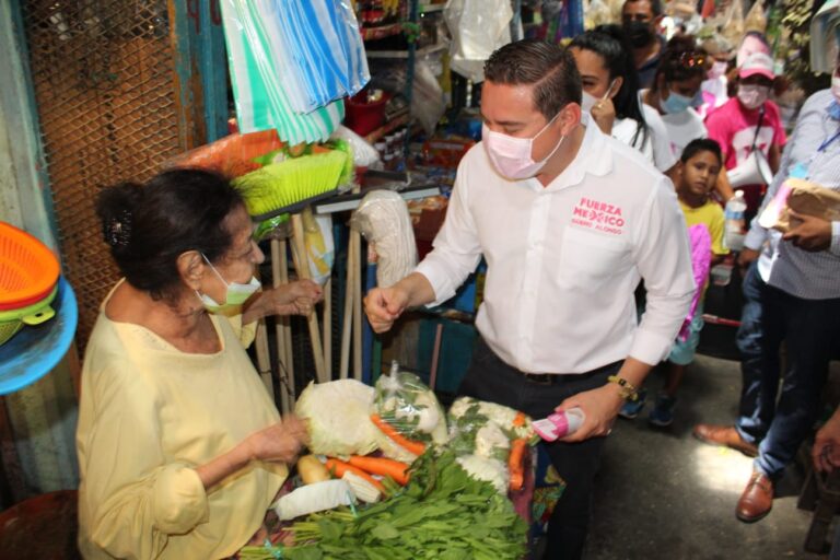 Mayor inversión y seguridad para nuestros mercados municipales: El Güero Alonso