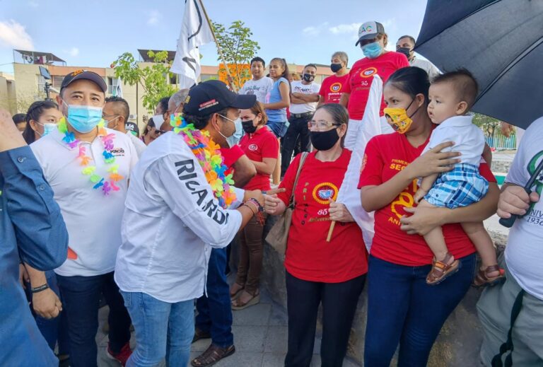 Apoyamos el proyecto de Ricardo Astudillo porque va a transformar el Distrito 7: Rodolfo Escobar