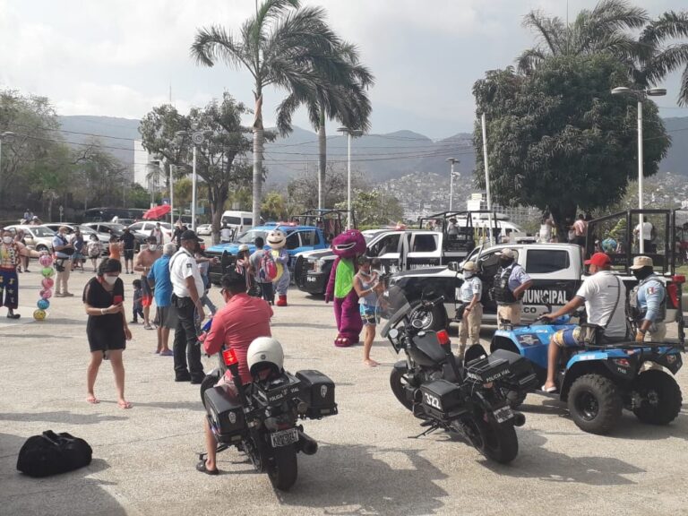 Participan más de 200 personas en la actividad “Tu policía Amigo”