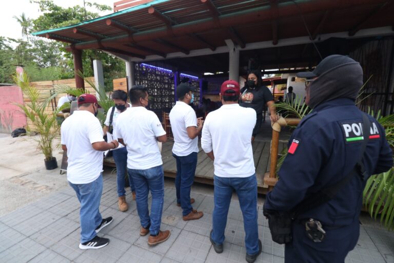 Supervisan negocios de Pie de la Cuesta para prevenir contaminación auditiva