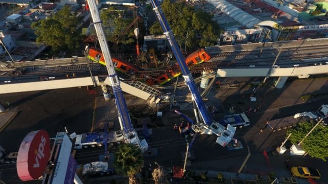 Dan a conocer peritaje de la Línea 12,reitera AMLO apoyo al Gobierno de CDMX