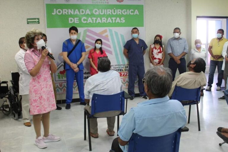 MÁS DE 2 MIL PERSONAS SE HAN BENEFICIADO CON CIRUGÍAS GRATUITAS DE CATARATAS A TRAVÉS DEL DIF GUERRERO