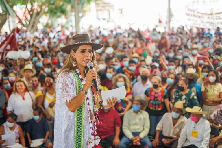 Agradece Evelyn Salgado Pineda el respaldo de la Costa Chica al proyecto de la Cuarta Transformación