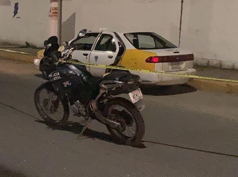 Un taxista fue asesinado a balazos, en el poblado de La Sabana Acapulco