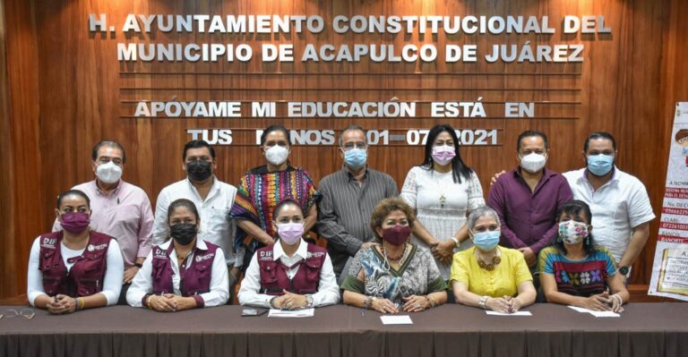 Se beneficiarán 2 mil 500 niñas y niños con el programa “Apóyame, mi educación está en tus manos”