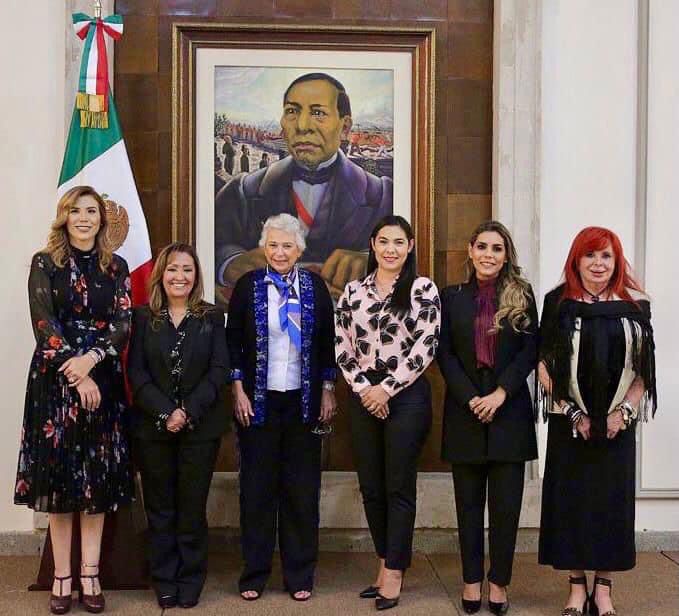 Participa Evelyn Salgado Pineda en encuentro de gobernadoras electas con la secretaria de Gobernación
