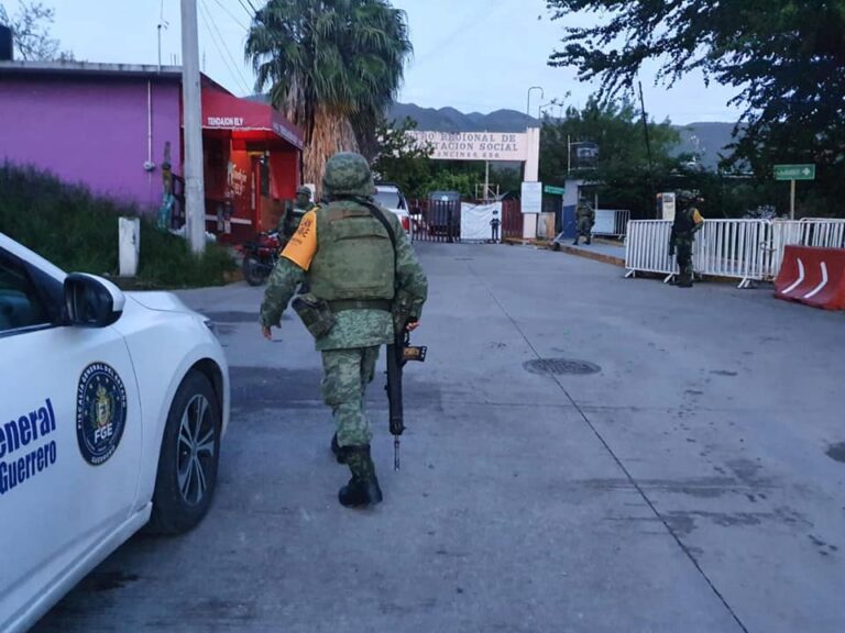 Se registra incendio en el penal de Chilpancingo