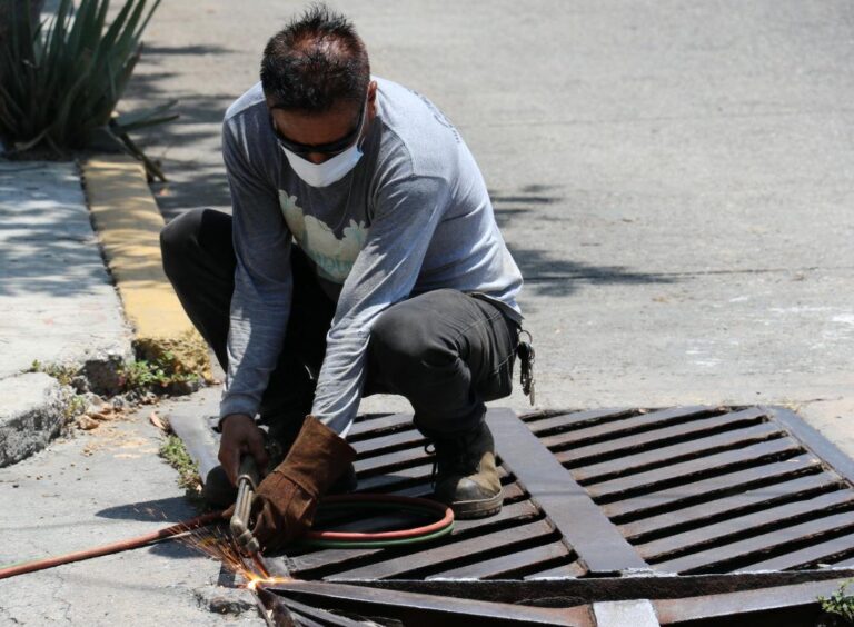 Rehabilita Conservación y Mantenimiento más de 50 rejillas en agosto