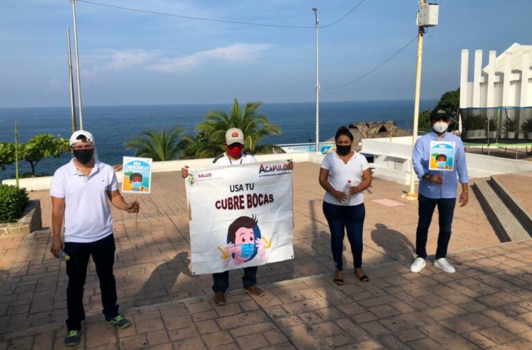 Realizan Sectur, Salud e Imjuve recorridos de concientización contra el COVID-19