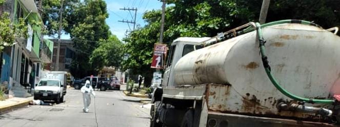 Un empleado de una purificadora de agua fue asesinado a balazos, en el fraccionamiento Mozimba.