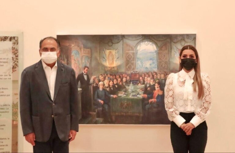 Revisan Evelyn Salgado y Héctor Astudillo avances del proceso de entrega-recepción