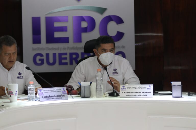 PRESENTA PRESIDENTE DEL IEPCGRO INFORME DE CONCLUSIÓN DE SU CARGO