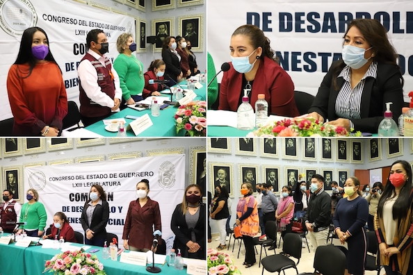 INSTALAN COMISIÓN DE DESARROLLO Y BIENESTAR SOCIAL DEL CONGRESO DEL ESTADO