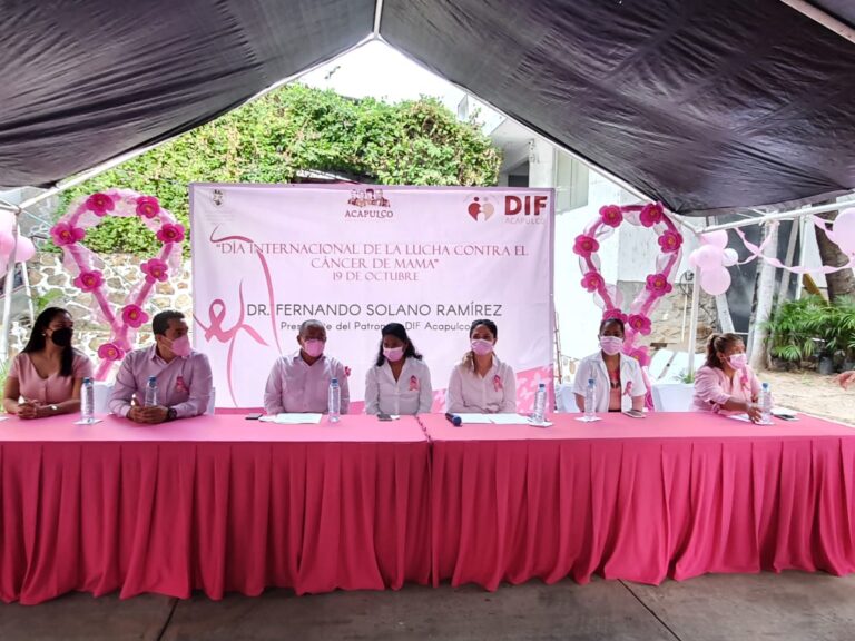 Fomenta DIF Acapulco la prevención contra el cáncer de mama