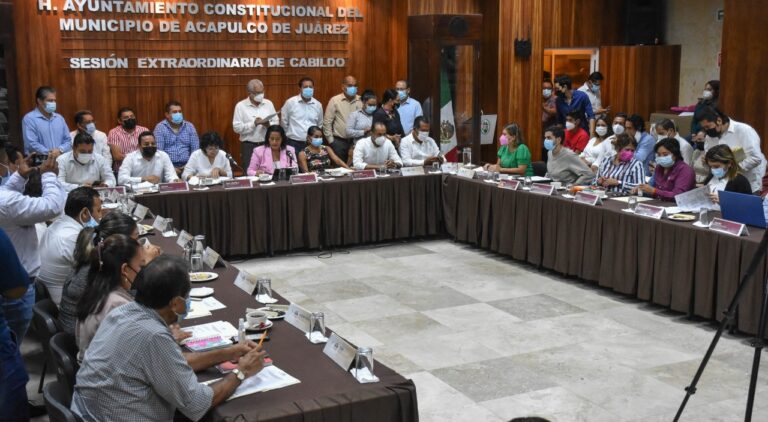 Aprueba Cabildo de Acapulco el proyecto de presupuesto de ingresos para el ejercicio fiscal 2022