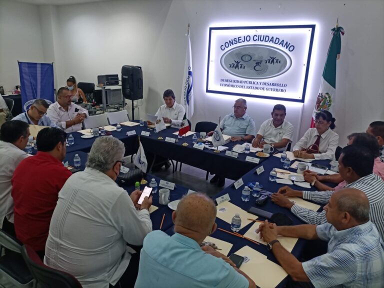 Participa PC en el Consejo de Seguridad Pública y Desarrollo Económico del Estado de Guerrero