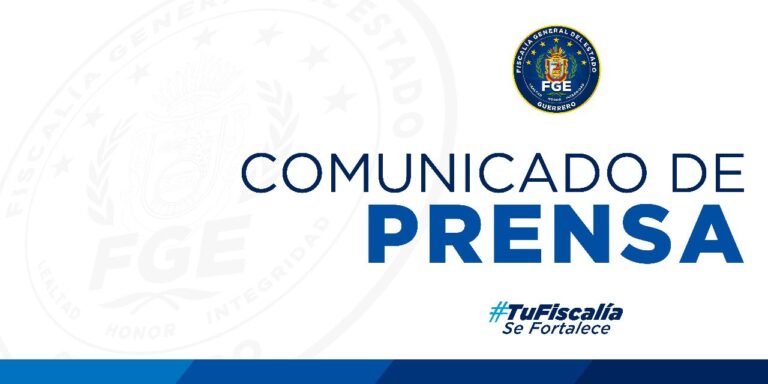 La Fiscalía General del Estado informa que continúa perfeccionando la carpeta de investigación iniciada por el delito de lesiones por proyectil de arma de fuego, en agravio del periodista Alfredo «N