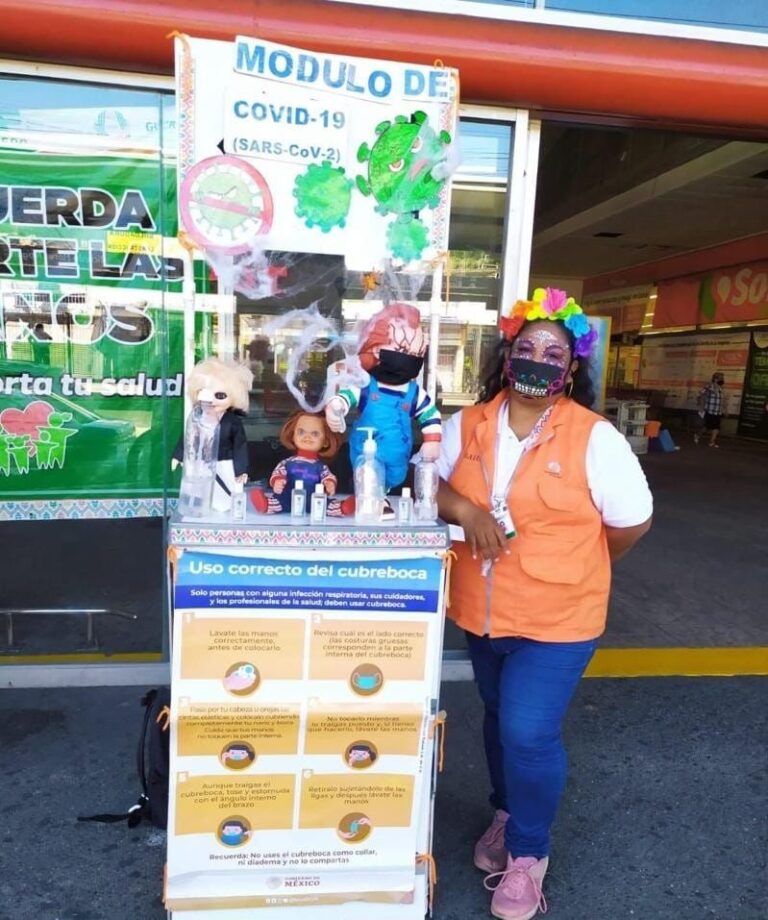 Fortalece la Secretaría de Salud acciones para prevenir contagios por covid-19 ante puente largo