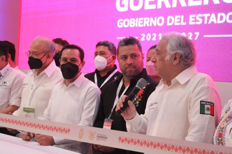 Se inaugura el pabellón de Guerrero en el Tianguis Turístico 2021