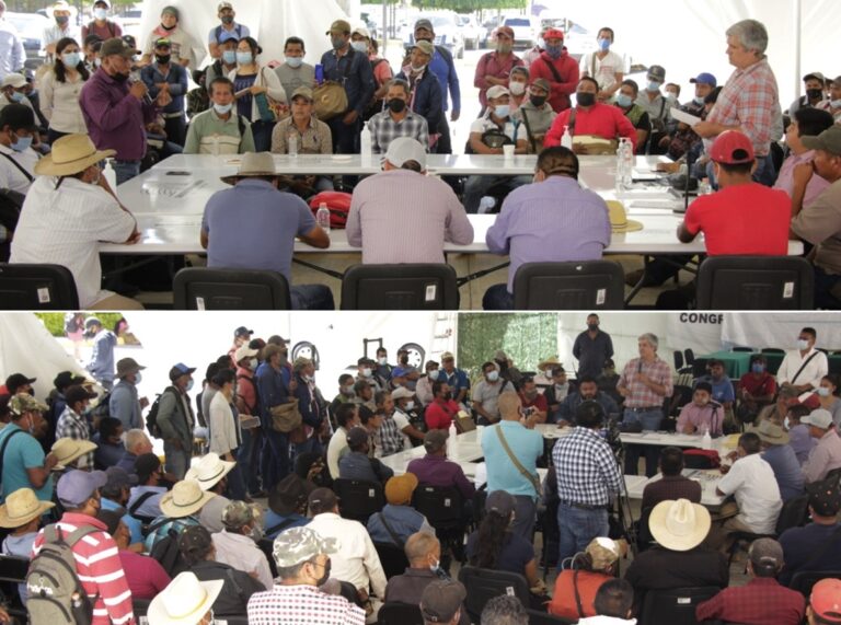 ATIENDE DIPUTADO SÁNCHEZ ESQUIVEL A AUTORIDADES COMUNALES DE DISTINTOS MUNICIPIOS QUE DEMANDAN RECURSOS PARA INFRAESTRUCTURA CARRETERA