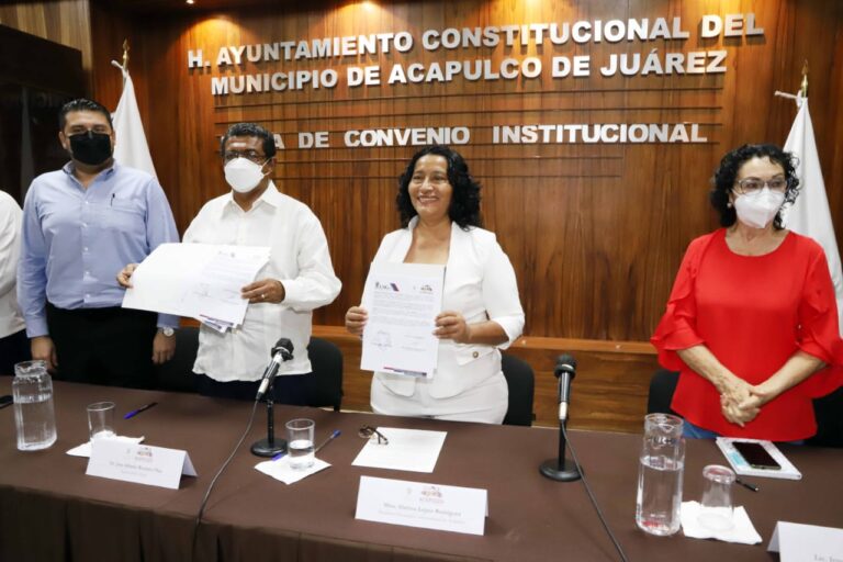 Firma gobierno municipal convenio institucional con la UAGro