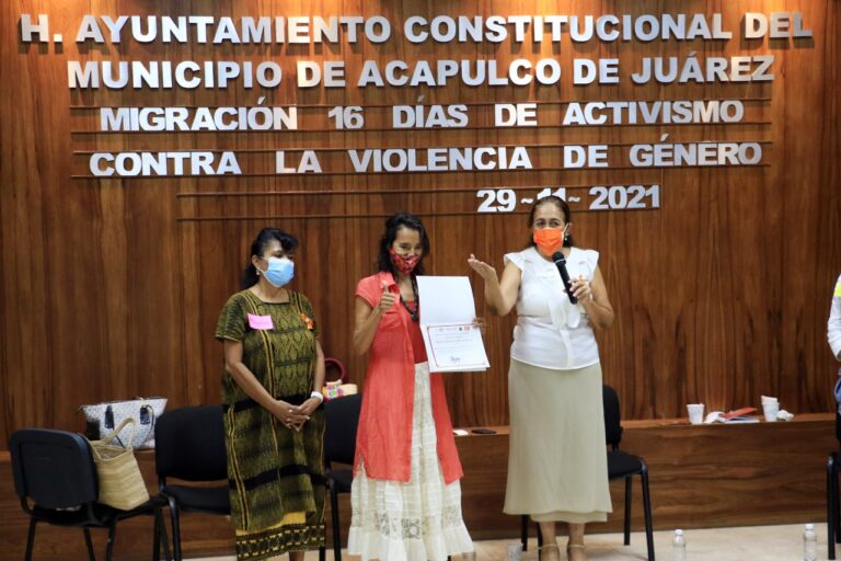 Imparte Immujer el taller “Migración”, dentro de la jornada “Mujeres Construyendo Paz”