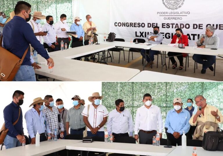 RECIBEN DIPUTADOS PLIEGO PETITORIO DE LA CETEG