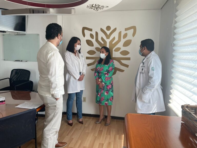 Visita la regidora Damaris Ruano Lucena el Instituto Estatal de Cancerología