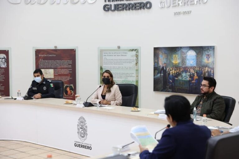 Gobernadora Evelyn Salgado y Mesa de Coordinación intensifican acciones integrales de seguridad en Guerrero