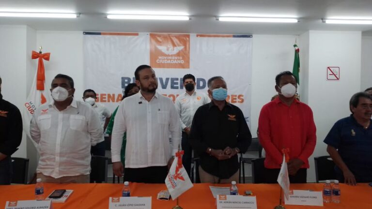 Después de hacerlo regidor del PRI, Genaro Vázquez brinca a Movimiento Ciudadano (MC).