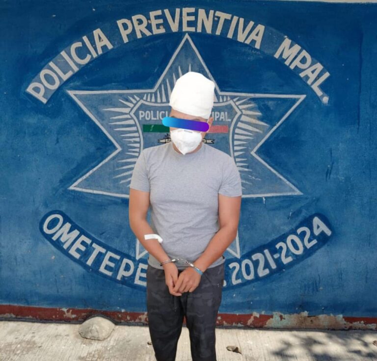 Fueron puestos a disposición del Ministerio Público del Fuero Común, como presuntos responsables del delito de homicidio a Santiago Almazán, (a) “el Gavilán y su sobrino Andrés “N”.