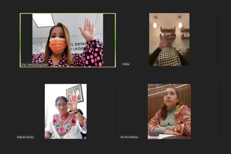 Comisión de Protección Civil del Congreso del Estado se reúne de manera virtual para analizar diversos temas